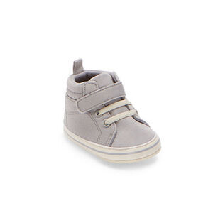So Adorable Boys Slip-on Shoe, 9-12 Months, Gray